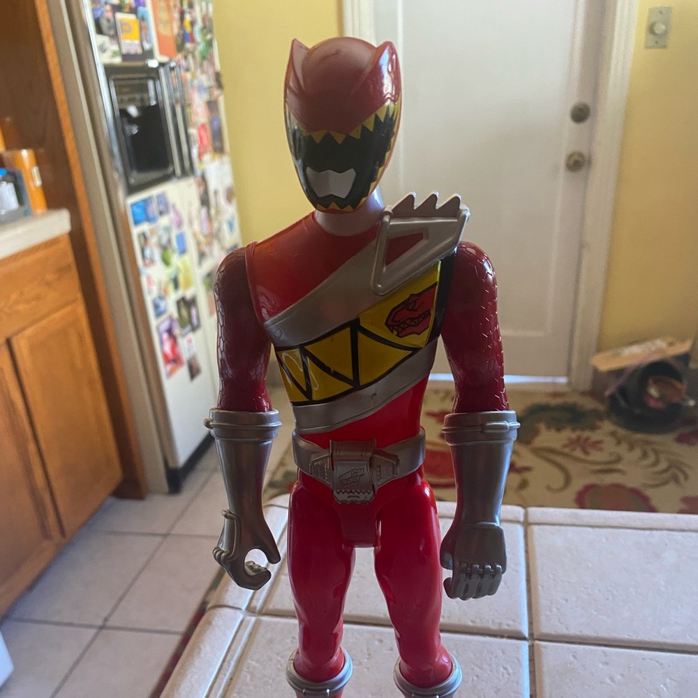 Red Power Ranger Action Figure